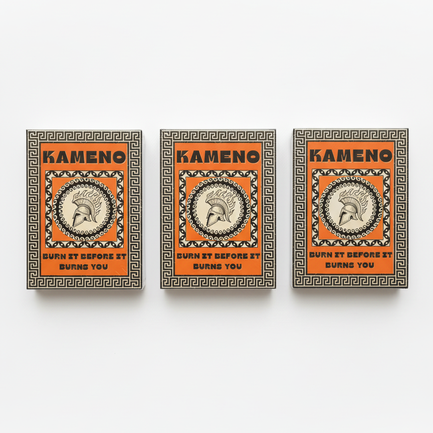 Use the Kameno design from the other image on these packs